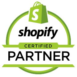 Insignia de certificación de Socio de Shopify